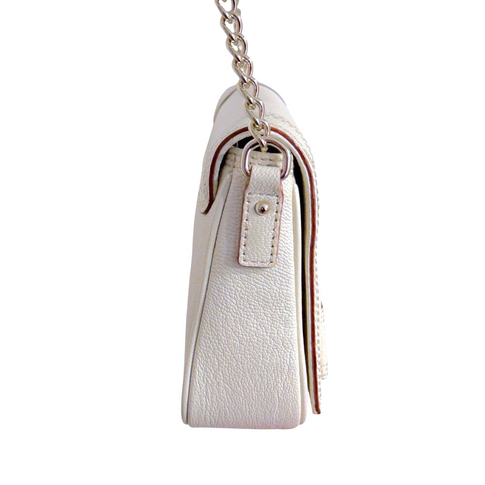 Kate Spade New York Primrose Hill Little Kaelin Leather Crossbody Bag Cream Bow - Picture 4 of 11